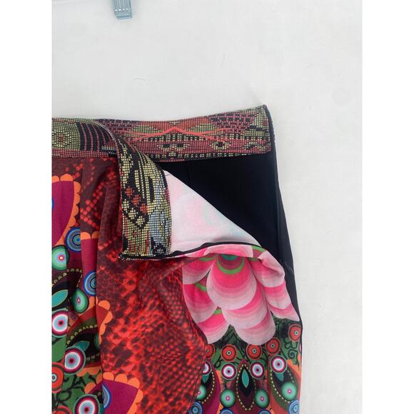 Desigual Yeila Tube Skirt With Pattern Overlayer Style 61F27D3 NEW size 38 US 4 - Picture 8 of 10